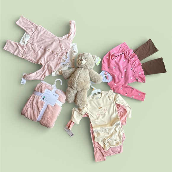 Carter's Other - Carter's Pink and Cream Baby Outfit Collection